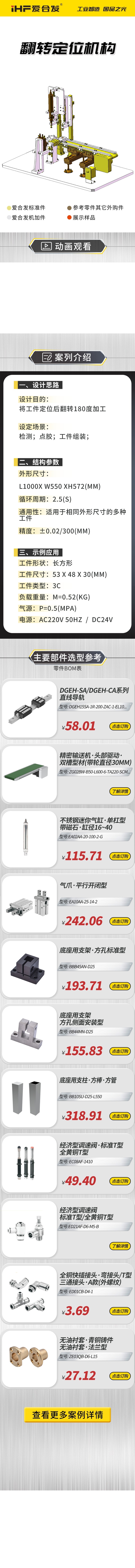 案例剖析：愛(ài)合發(fā)翻轉(zhuǎn)定位機(jī)構(gòu)！